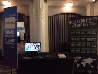 performics's tweet image. The #Performics booth at @brightedge #Share16 Conference