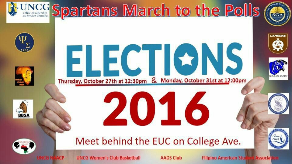 THIS THURSDAY is the first day of Early Voting in NC. Please join us as we march to the polls! Your vote matters!