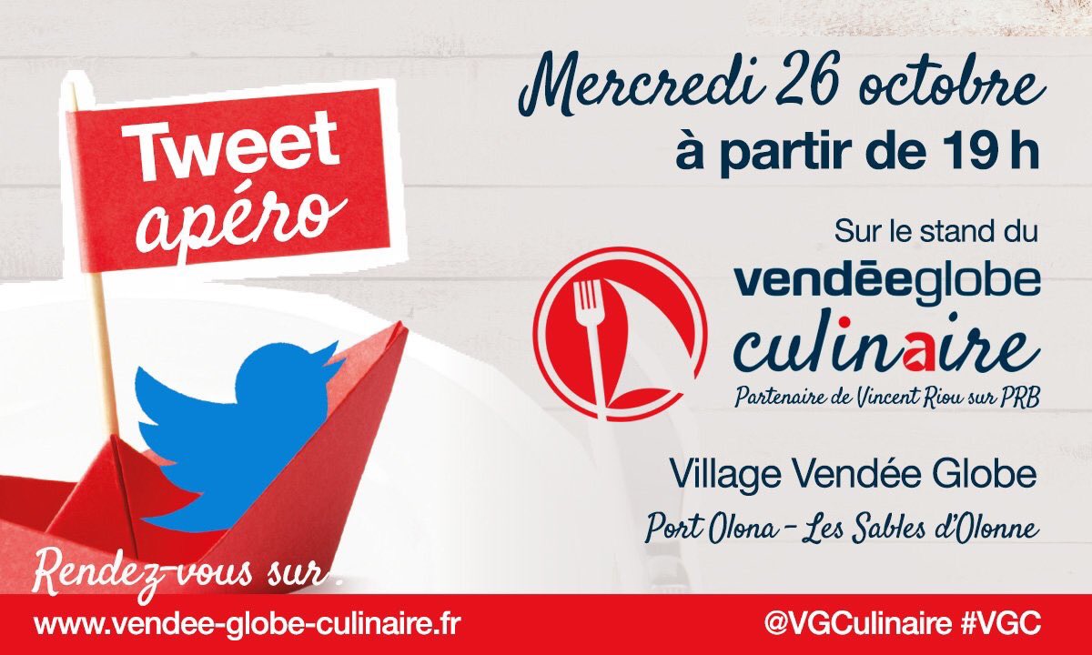 Herve_Pillaud's tweet photo. Un #TWA85 avec un skipper du @VendeeGlobe c'est un skipapero @TweetApero85 le seul, le vrai au @VGCulinaire mercredi soir 🍾🎉⛵️🍼✨😍😍😍😍 https://t.co/rEstL6tICR