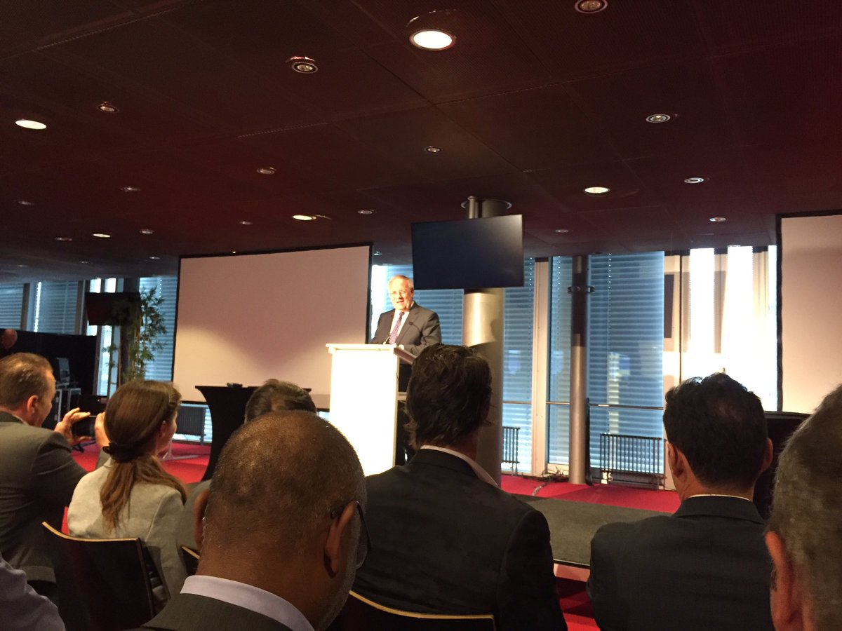 VerveVentures's tweet photo. "I'm really happy to be here!" Swiss president Schneider-Ammann right now at #SSUD2016 https://t.co/ZMo4bPCGly