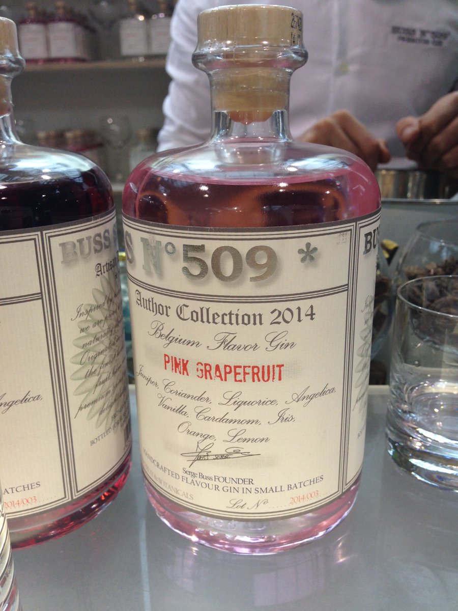 spiritsfully's tweet photo. souvenir of bar convent 2014 : grapefruit gin by Serge Fuss !! #spiritsfully #WSET #barconventber https://t.co/pDZLy7kH0F