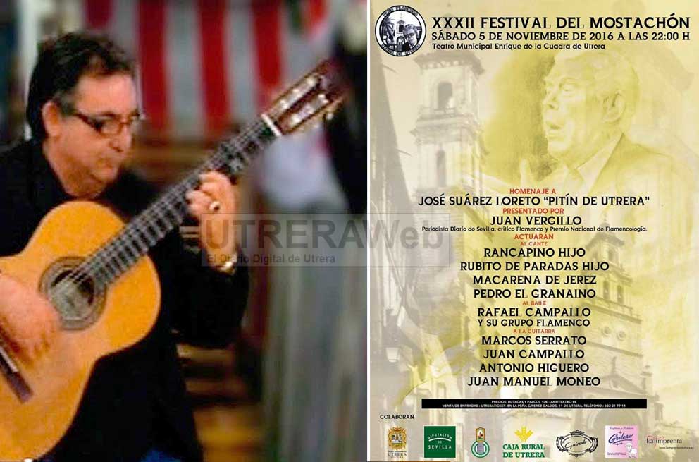 La Peña Flamenca ‘Curro de Utrera’ rendirá homenaje a ‘Pitín de Utrera’ en el XXXII Festival del Mostachón utreraweb.com/noticias_de_ut… #Utrera