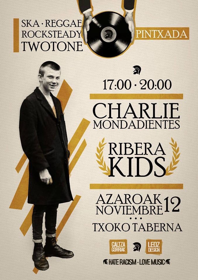 La gente parece que está con ganas de  fiesta... Esto nos ha llegado; parece que el 12 de noviembre se va liar en Tafalla desde muy pronto