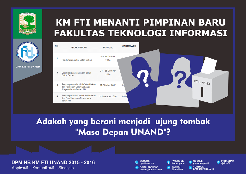 DPM KM FTI UNAND tweet media