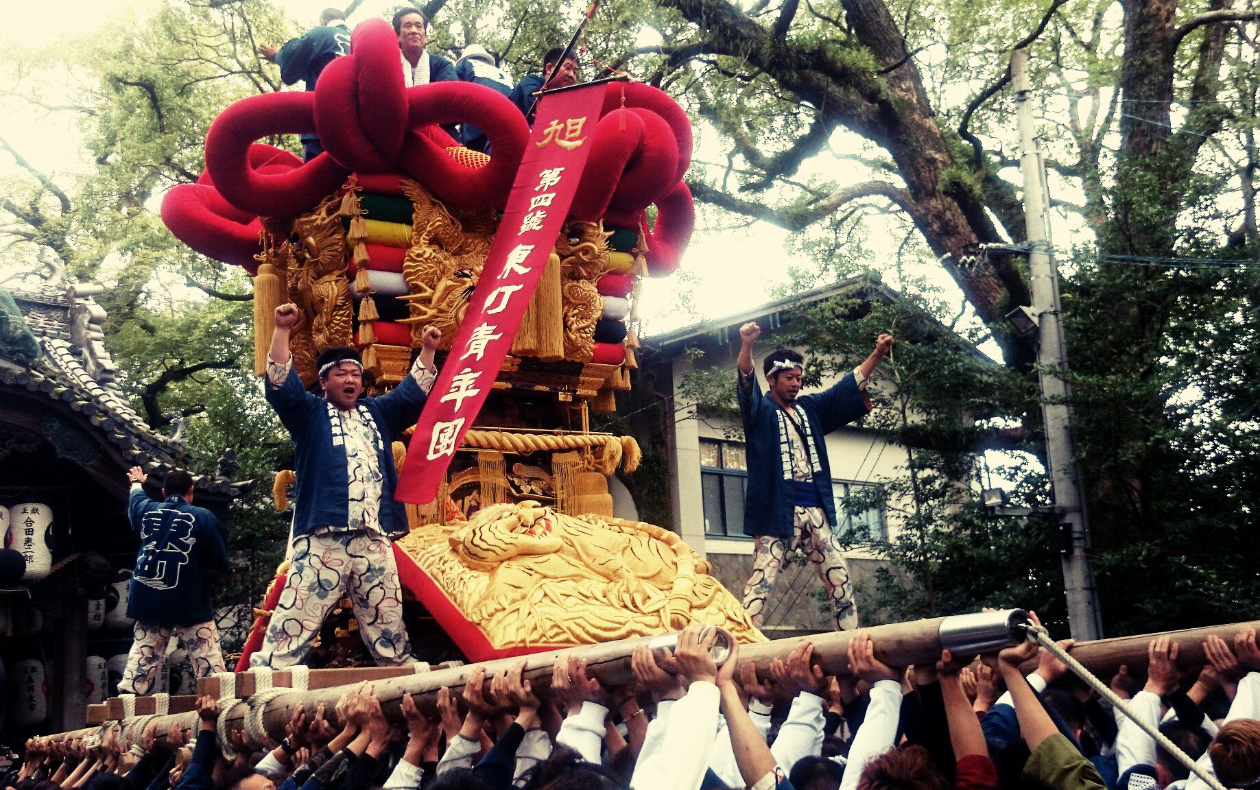 未使用レア☆大形本 想神匠 伊予三島まつりと太鼓台