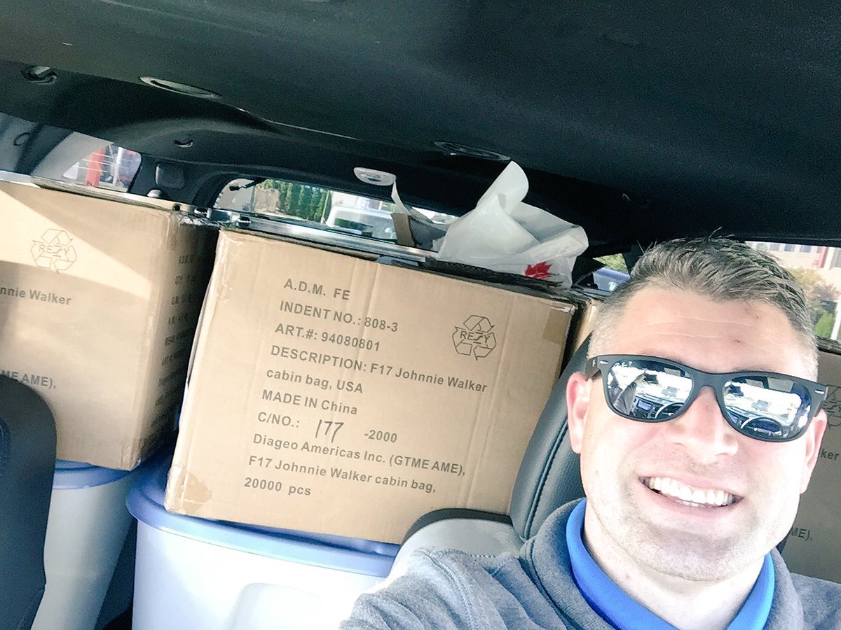 jaytoner's tweet photo. All packed (realllllly packed) & on the road for a busy weeklong road trip for @CSAETrillium #CSAE2016 & @OntMotorCoach #OMCA2016 https://t.co/RN0RnU6ypJ