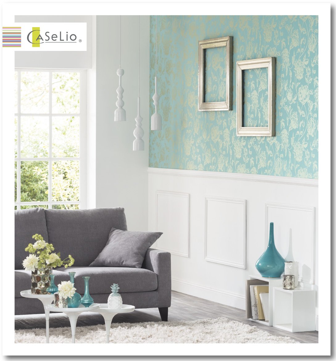 caselio_FR's tweet photo. #couleur : le turquoise est une couleur équilibrée synonyme de bien être et d’apaisement !
#papierpeint Shine https://t.co/DfOcXbJWzV https://t.co/0mMxqAK7YA