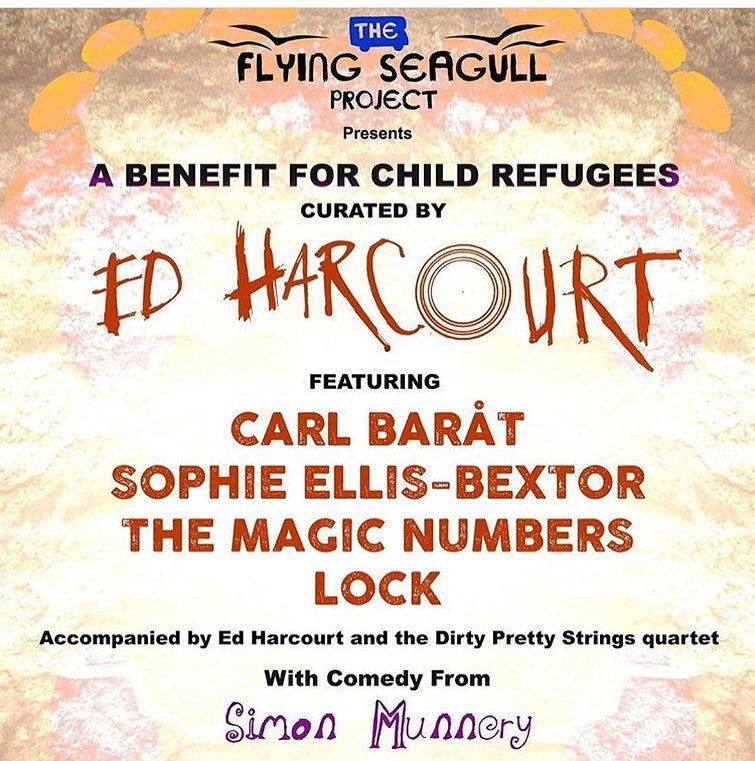 Can't wait to play this gig at <a href="/unionchapeluk/">Union Chapel London</a> for this amazing cause. Going to be an amazi… ift.tt/2eqHwdv