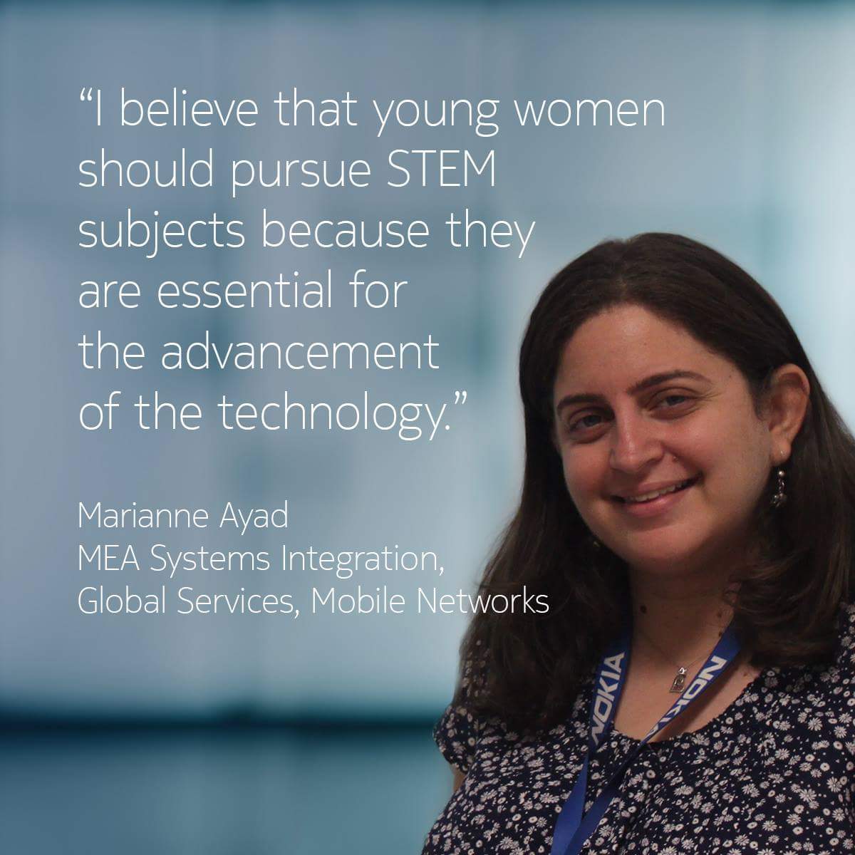 Marianne Ayad (@froggy) on Twitter photo I encourage all girls and women to discover #STEM (Science, Technology, Engineering & Mathematics). Together we can build a better world. I encourage all girls and women to discover #STEM (Science, Technology, Engineering & Mathematics). Together we can build a better world.