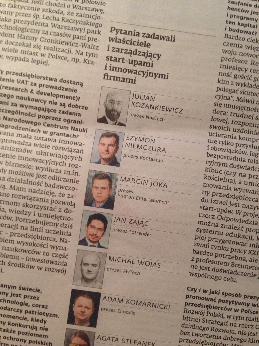 Dzisiaj polecam <a href="/DziennikPL/">Dziennik.pl</a> ! ;) #wywiadzprezydentem #dgp #zmianaról