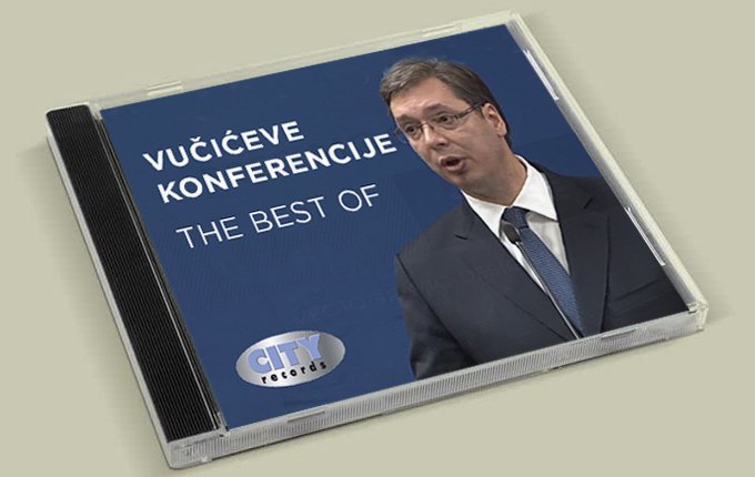 njuznet's tweet photo. City Records objavljuje The Best Of Vučićevih konferencija https://t.co/6gbIGyR5mF https://t.co/qLtmjO2rii