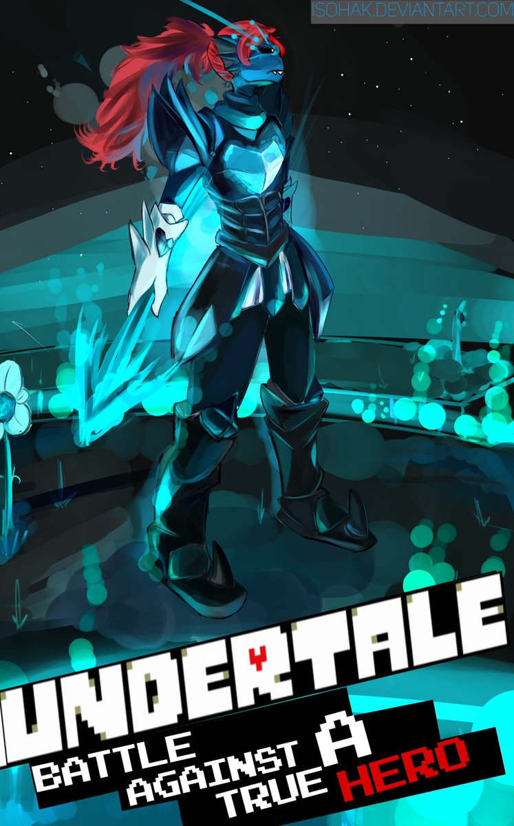 Isohak23 Commission Full Battle Against A True Hero A Fanart For Undertale Undyne The Undying Fanart Undertale Undyne Art Design Painting Art Waterfall T Co Akznqcbwqa