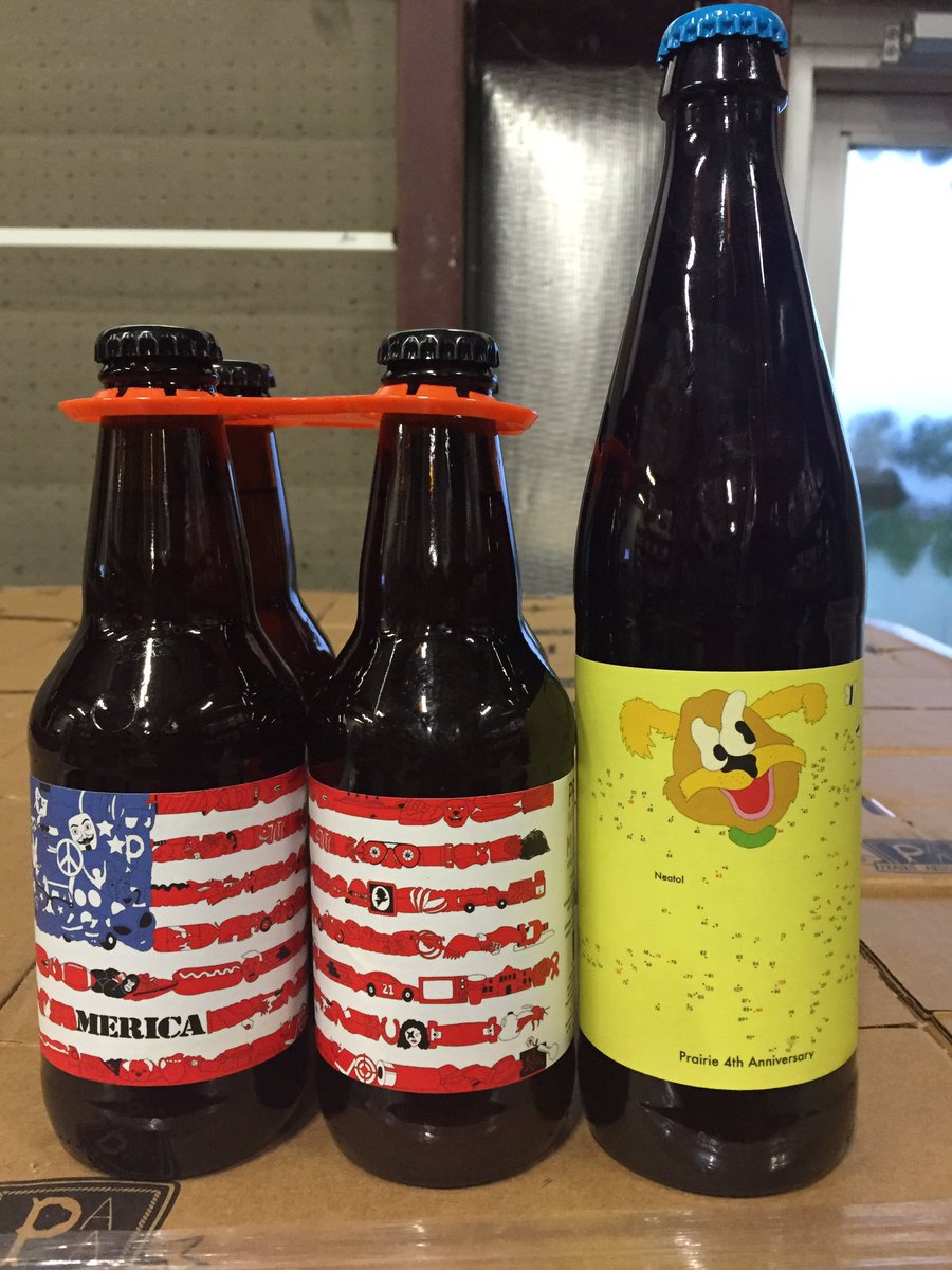 Prairie 'Merica and 4th Anniversary arrived today!!