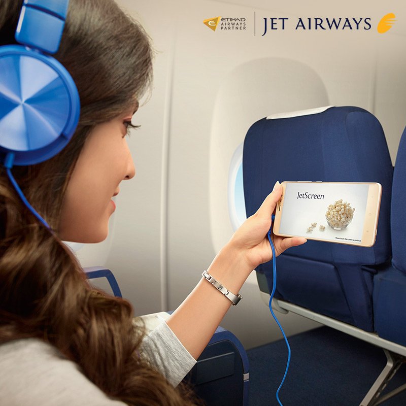 jetairways's tweet image. The show must go on! 🎼🎥 
Entertainment doesn’t stop when you’re enjoying #JetScreen on your own device.