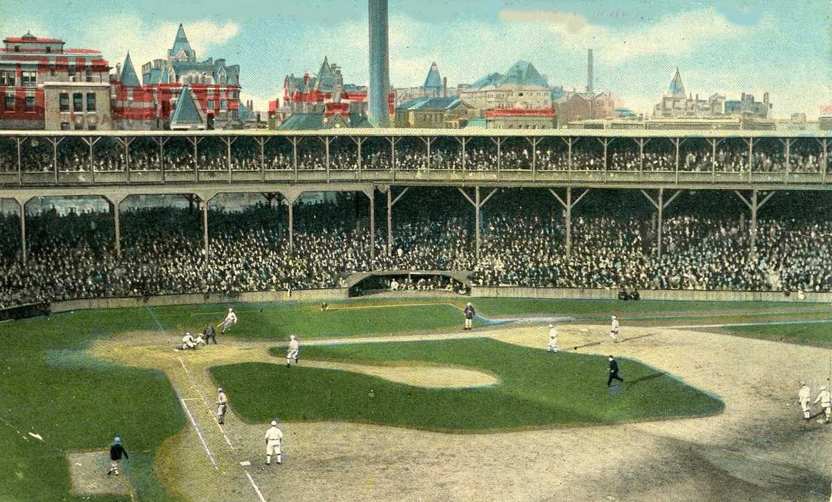 RushMedical's tweet photo. This is where the #ChicagoCubs played the last time they won the World Series: West Side Grounds, down the street from Rush. https://t.co/lLh60PZrPD