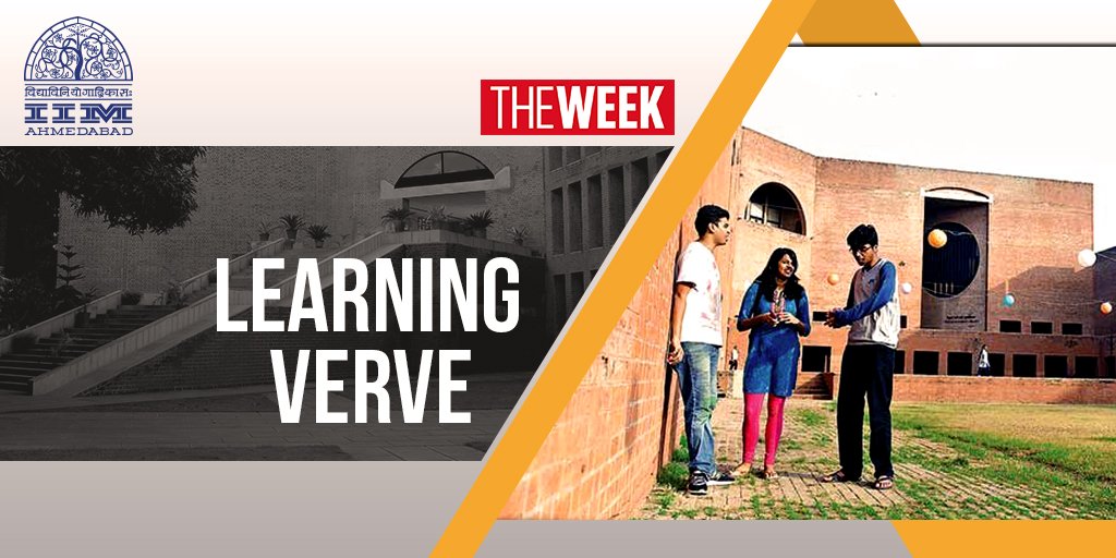 IIMAhmedabad's tweet photo. IIMA once again, is at the top of the heap in THE WEEK-Hansa Research Best B-Schools Survey: https://t.co/YVAoU9YVyI Image Credit: The Week https://t.co/CMCGogfeKZ