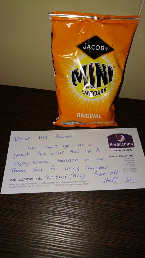 Guest very much enjoyed her treat.  Doesn't have to be mega!  <a href="/LeicCentral_PI/">Leic Central A50 PI</a> <a href="/hinsonyates47/">Tony Hinson Yates</a>. #teamcentral