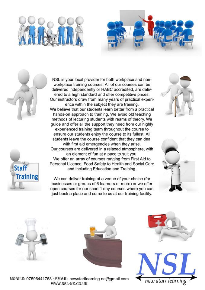 LearningStart's tweet image. #BizHour We are #NewStartLearning, your #LocalProvider for #Workplace and Non Workplace, practical hands on Training! Get in touch!