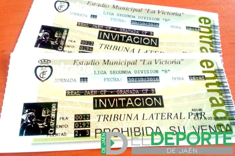 SORTEO. RT para conseguir 2 entradas del <a href="/RealJaenCF/">Real Jaén C.F.</a>-Granada ‘B’. El sábado diremos el ganador. Aquí lo explicamos: eldeportedejaen.com/2016/10/sorteo…