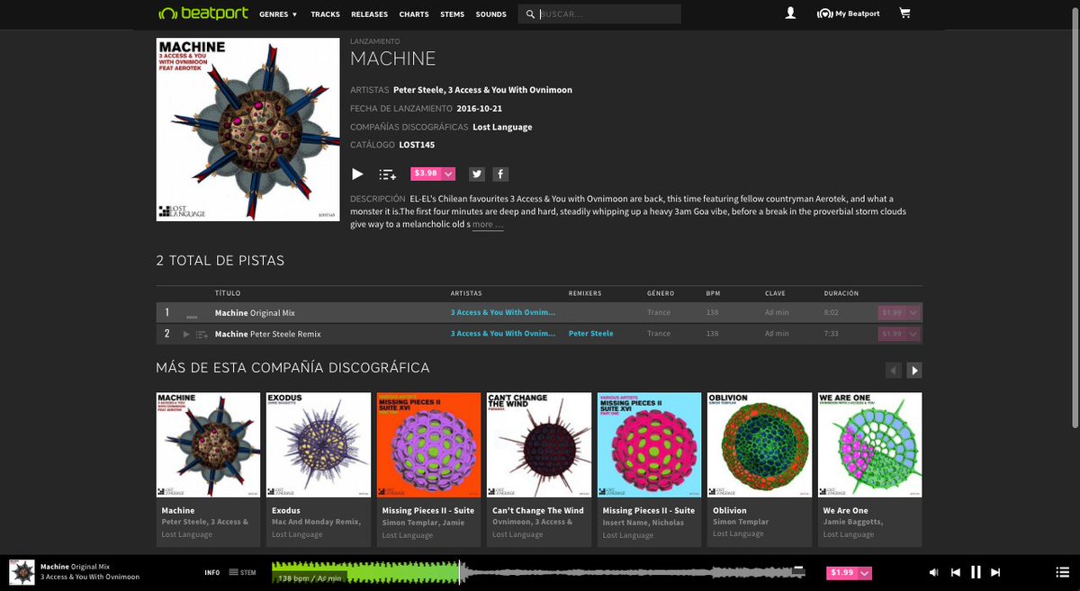 Listen our new EP on <a href="/beatport/">Beatport</a> by <a href="/LostLanguageRec/">Lost Language</a> Language w @peter_steele1 &amp; @Aerotekmusic 

beatport.com/release/machin…