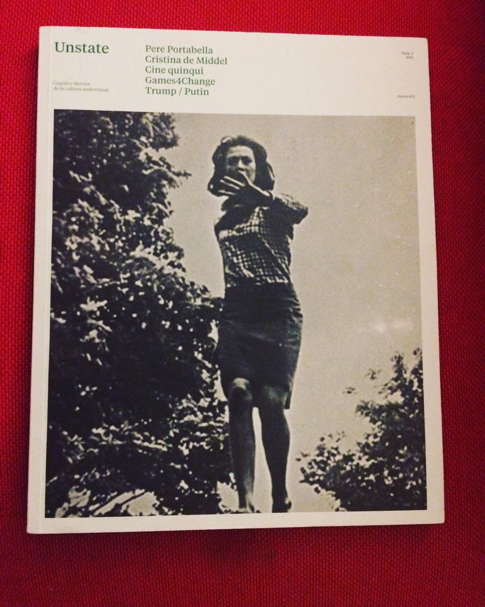 ilusionistapod's tweet photo. Todos esperamos el tercer número de @Unstatemag . Revista de porno político para hijos de la Nouvelle Vague. #unstate #revista #cine https://t.co/VhEOcc1koN