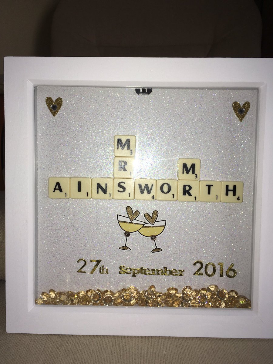 CCNappyCakes's tweet photo. Personalised wedding gift frame!✨✨✨ https://t.co/PoZzoYWwnR