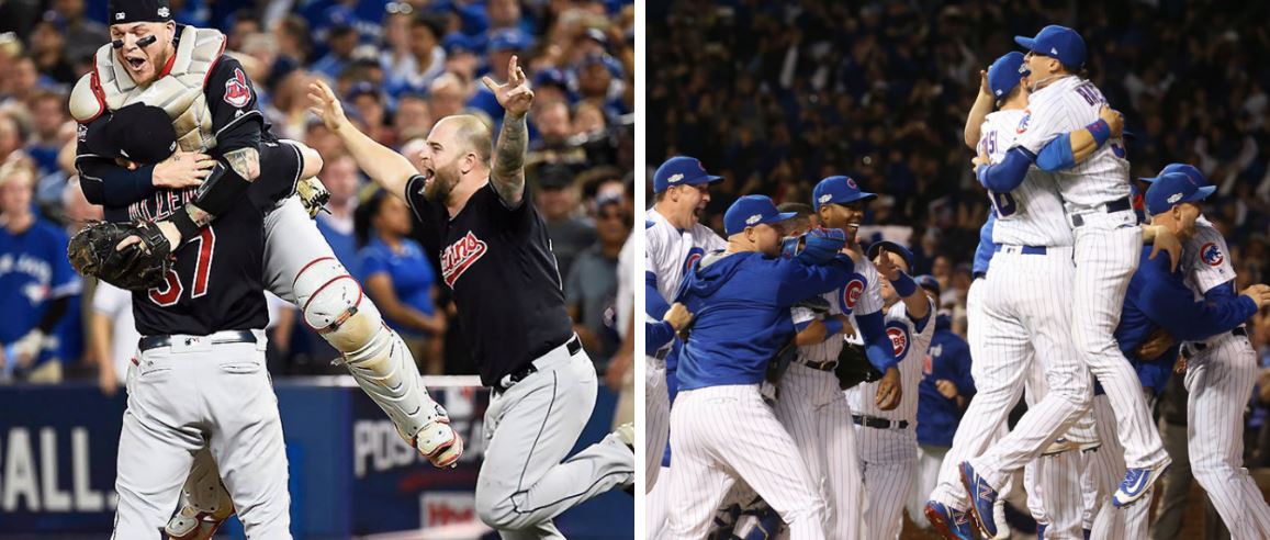 UnSportsESPN's tweet image. 2016 World Series Predictions:

Greeny has the Cubs in 5

Golic has the Indians in 7

RT for #FlyTheW 
Like for #RallyTogether