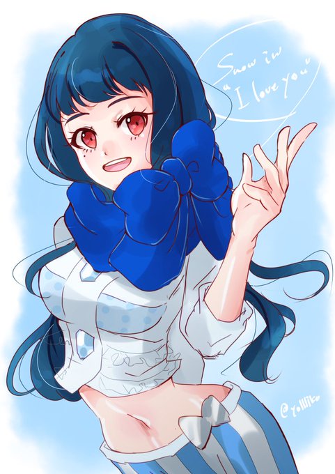 よりこさんがTwitterに投稿した天堂寺ムスビ(ゾンビランドサガ)のイラスト。