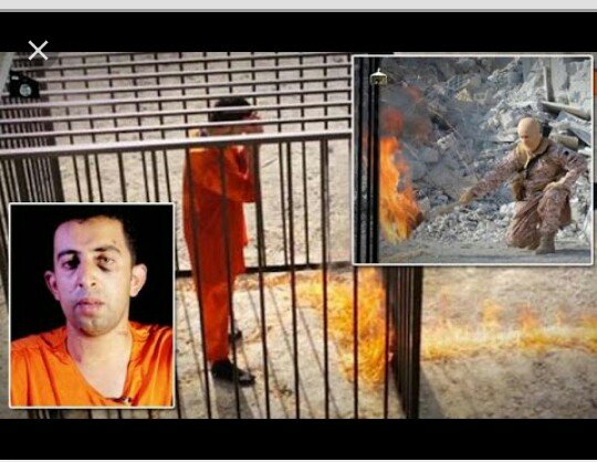 AnonymousBint's tweet image. @013_umm you know your religion and you have answers in quran, then tell me why ISIS burns people when in islam is not allowed