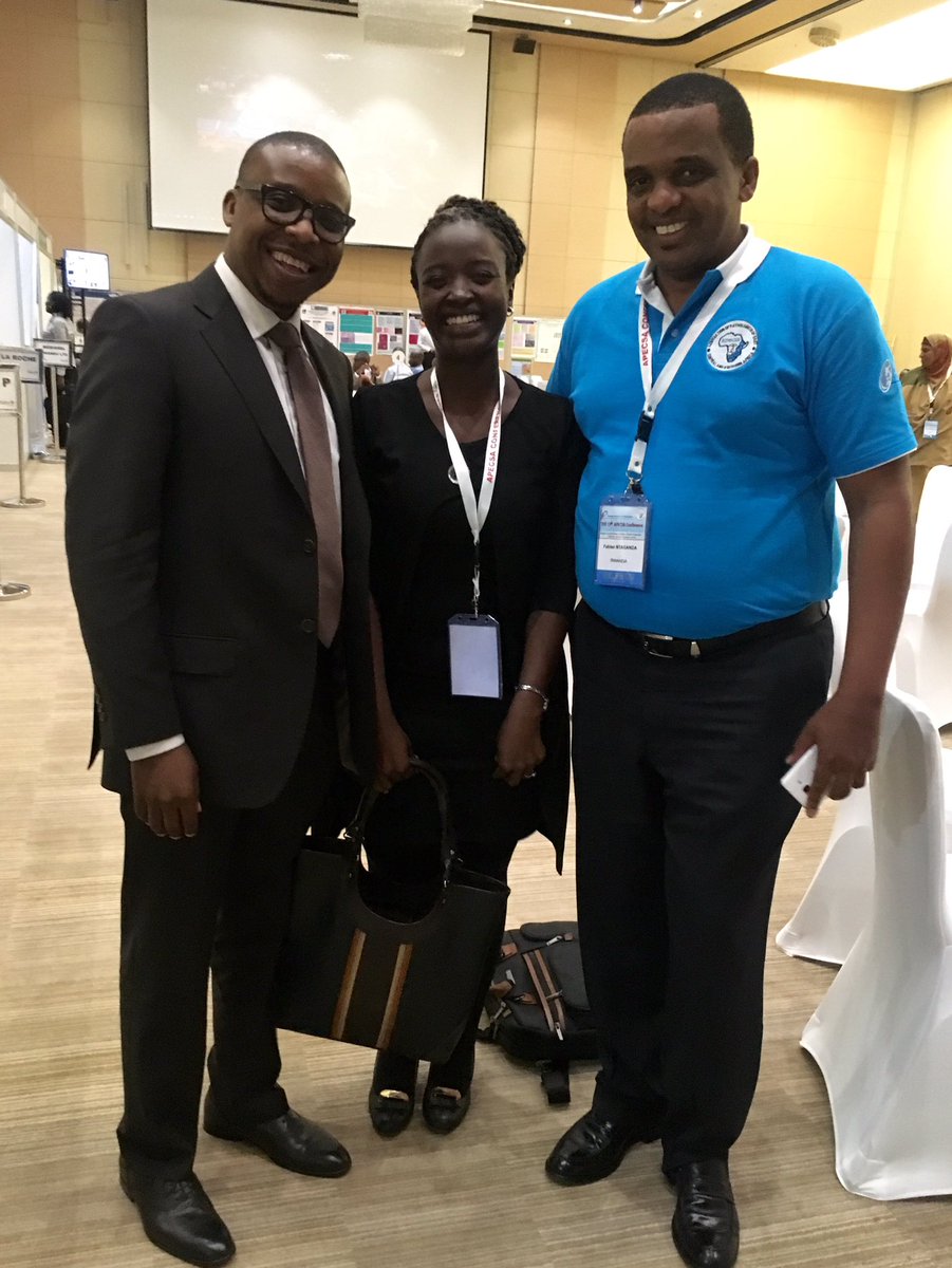 DrAhmedKalebi's tweet photo. #APECSA2016 #InSituPathologists Faces of pathologists on Day 2 at Kigali Convention Centre: with Dr Muthoni Kirimi๐ฐ๐ช & Dr Fabien Ntaganda๐ท๐ผ https://t.co/oX1G3iWIm5