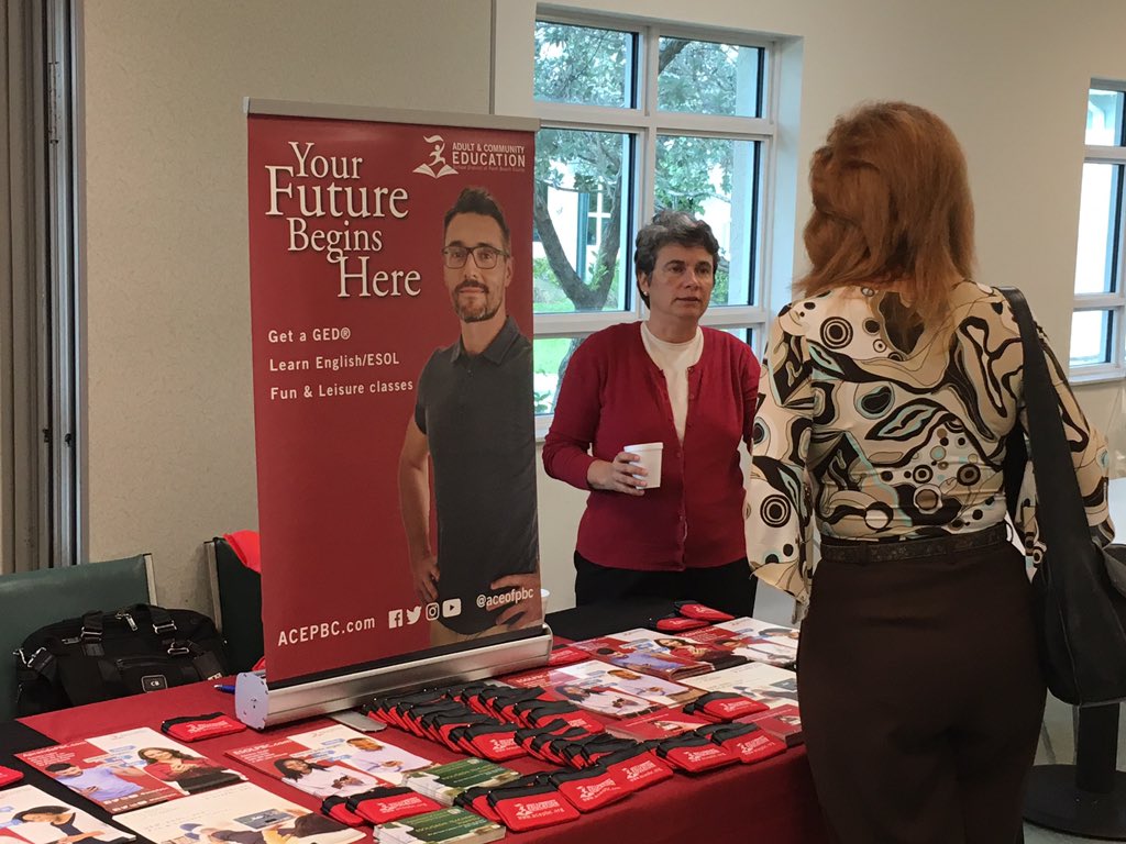 ACEofPBC's tweet photo. See us at the health fair by @PBHChamber #lifelonglearning #acepbc Find out about our fun & leisure classes @ https://t.co/U8eM0ilKkN https://t.co/fOkAFhPAzz