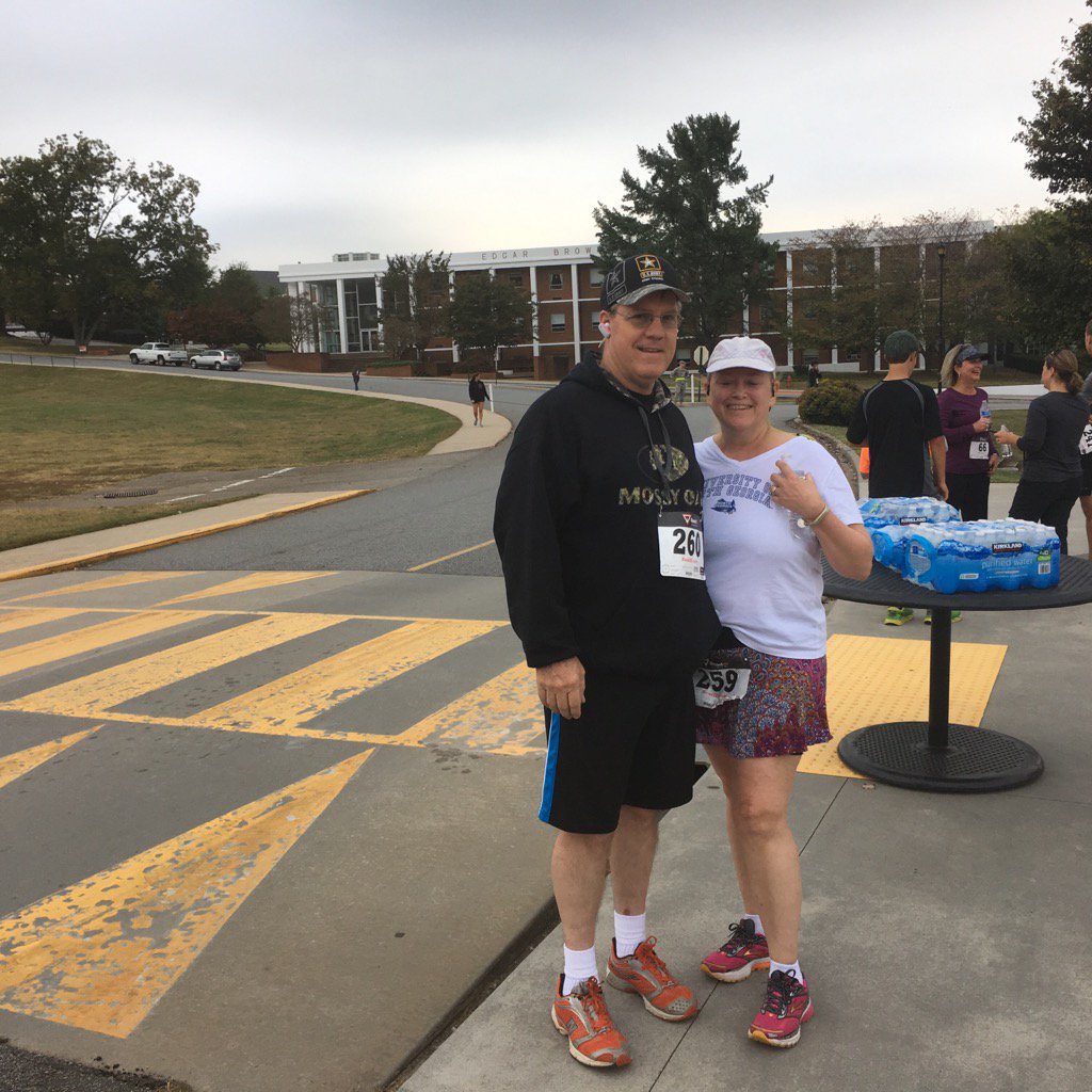 djdunn504's tweet photo. Bev and enjoying a 5K with Emily https://t.co/JzNx6ZMV8W