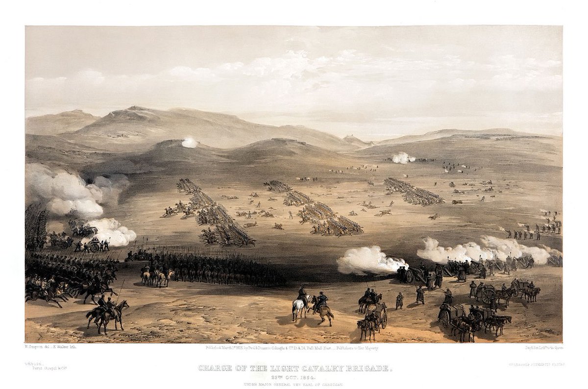 #OnThisDay, 1854: the Charge of the Light Brigade, led by Lord Cardigan, at the Battle of Balaclava, during the War of Knitted Winter Wear