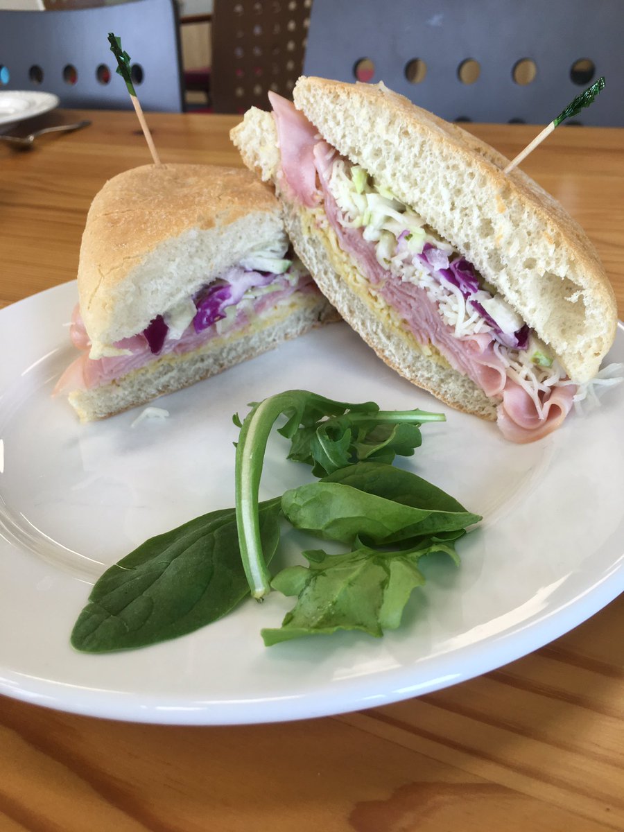Come in today and try our delicious Harvest Ham Ciabatta! Open 11:30-1 in Pummill 404!