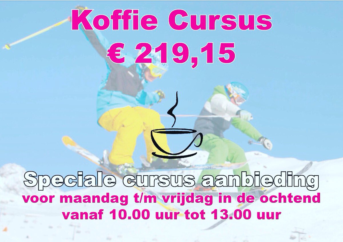 DutchIndoorSurf's tweet photo. In de ochtend skiën of snowboarden https://t.co/RrQunE4gVA