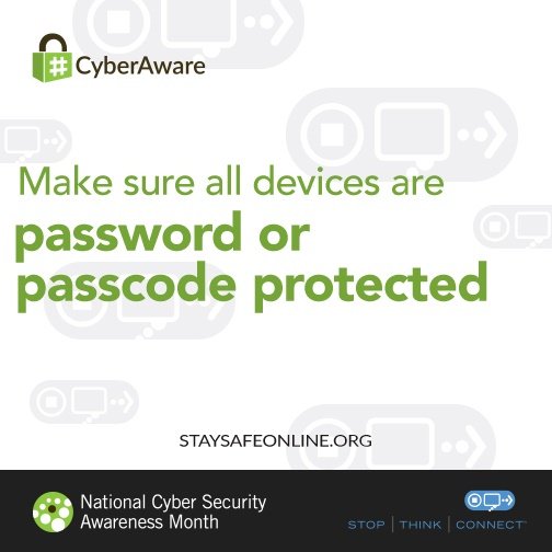 What is Forest Gump's #password? 
1forest1
#dobetter 
#cyberaware #NCSAM #NationalCybersecurityAwarenessMonth