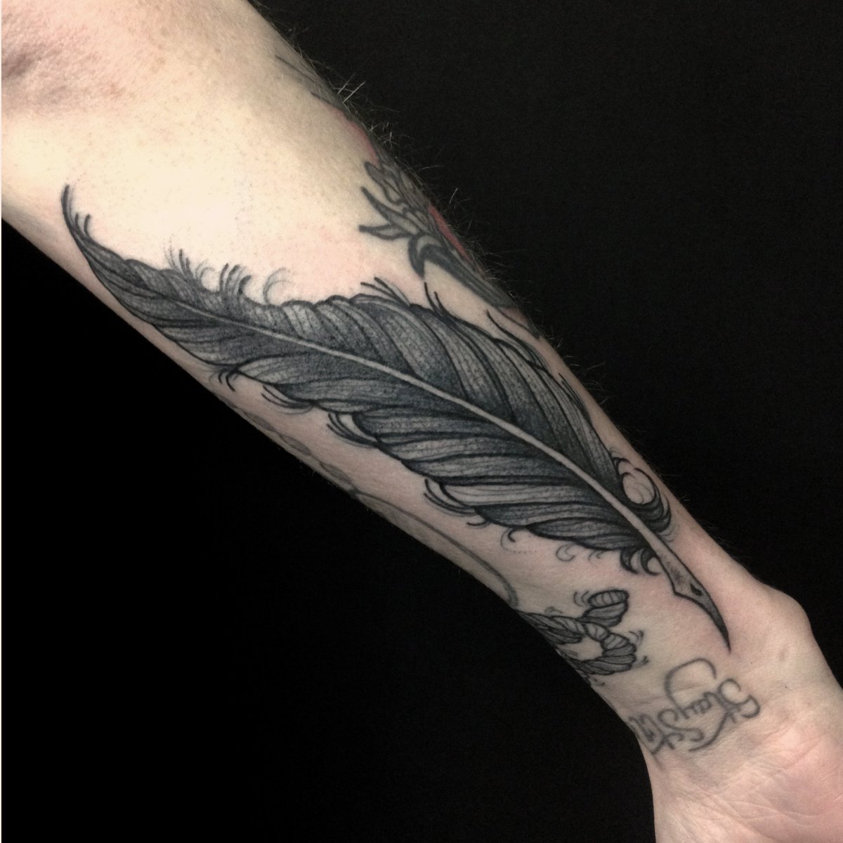 Quill Tattoo – My Three-Act Structure Called \, image size:1200x1200