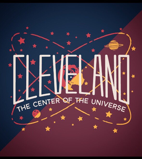 TowerLightsCLE's tweet photo. Today is the day Cleveland !!! @Indians @cavs #RallyTogether #WorldSeries #Indians #Cavaliers https://t.co/QatJwjFeky