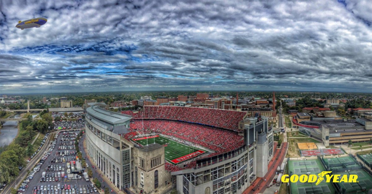 goodyear's tweet image. The @GoodyearBlimp saves appearances for gritty games and teams that put in the hard work. #Blimpworthy
