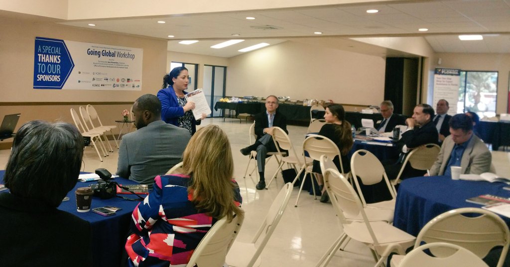 suerolaw's tweet photo. #Exportlicensing tips w/@CBPAttorneyJen at @MiamiDadeCounty #GoingGlobal workshop @OWITintl @OWITSFL @jeanmonestime @ITCnews #trade https://t.co/GnYrPkvZ5D
