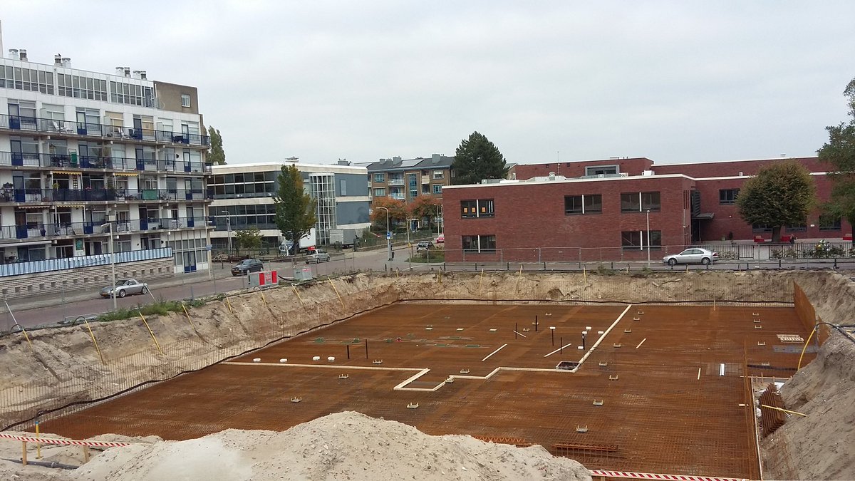 ericvanendschot's tweet photo. MFA Verhulstplein is gereed voor 530m3 beton .@GiesbersRdam ☺ https://t.co/AlpcGRVSxP