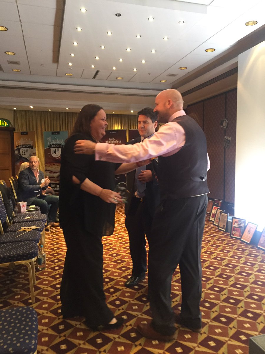 #teamhighst well done Di on your people award