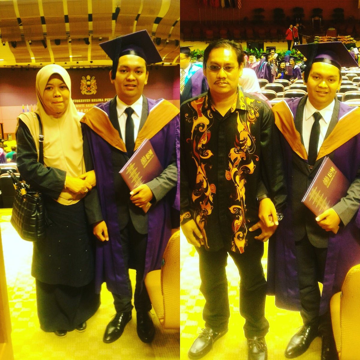 mszik1's tweet photo. 🎓🎉
#purpleflood
#usmconvocation
#usmconvo
#convousm
#graduation https://t.co/h44FGlwbYe