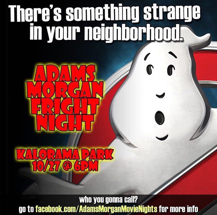 AdMoBID's tweet photo. Get in the Halloween spirit with us this Thurs! Ghost Busters, a costume contest, and much more! 👻🎃#AdMoFrightNight #AdMoBID #HappyHalloween https://t.co/e0Ba82NgUO