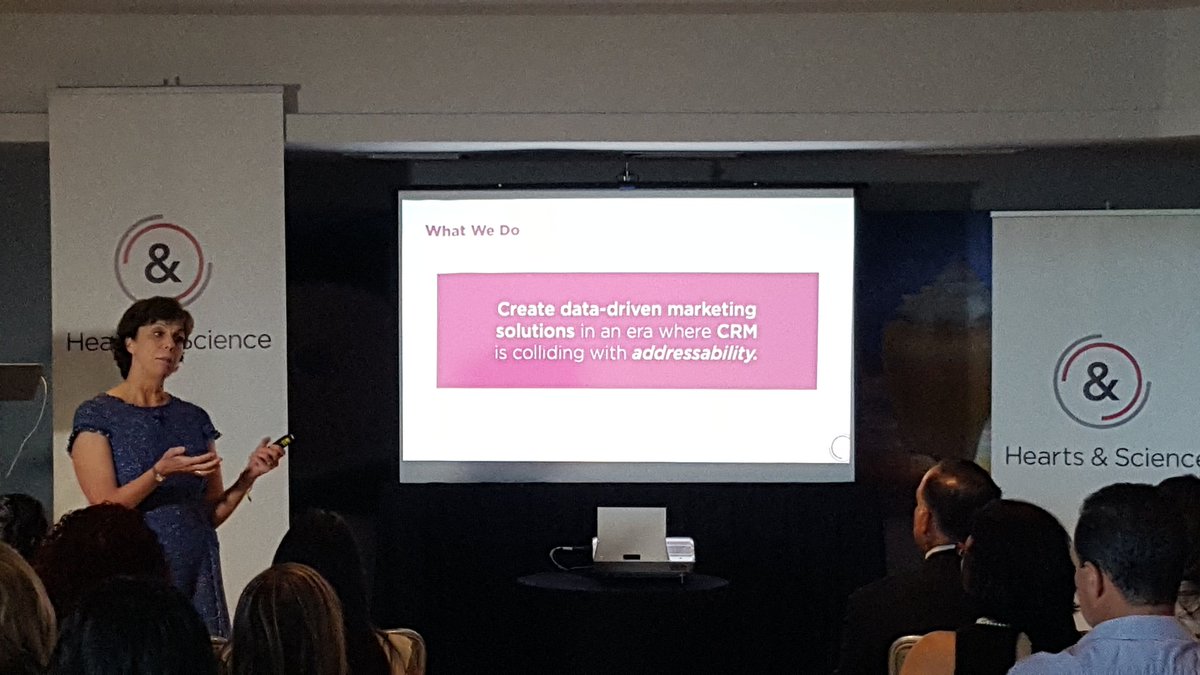 HeartsSciencePR's tweet image. Kathleen Brookbanks COO @Hearts_Science #TeamHeartsPR Launch Event