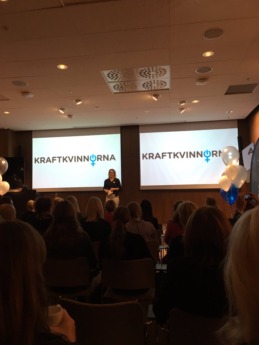 Idag utses Årets kraftkvinna! Heja jämställdheten i Sverige! @kraftkvinnorna