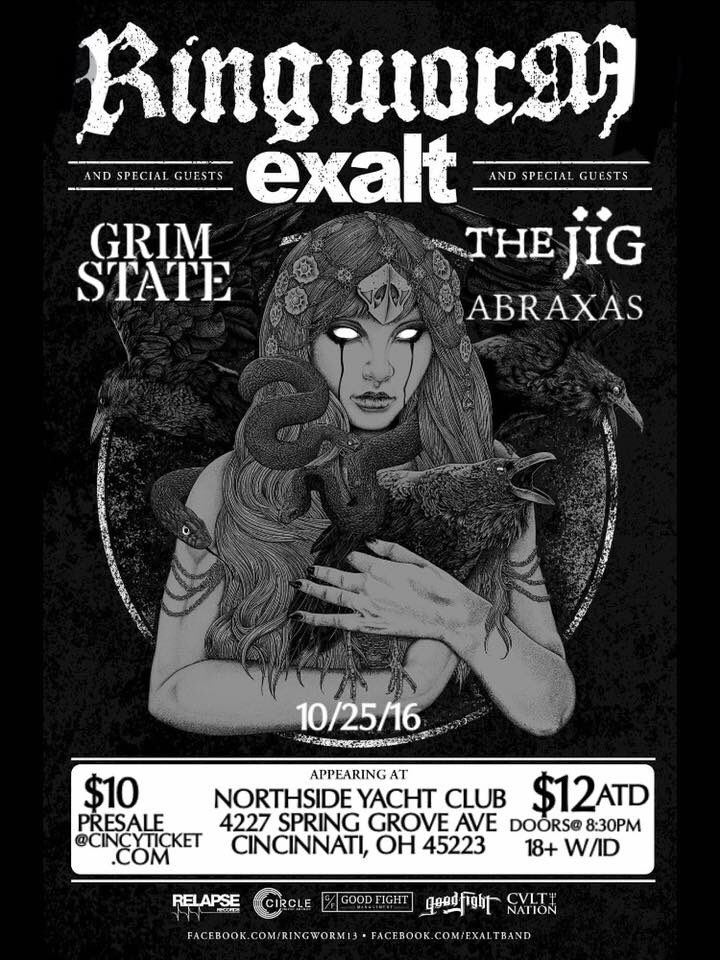 xdeadalivex's tweet image. 10/25/16 @NSYCcincy @RNGWRM13 @exaltband @grimstate #thejighc #abraxashc #RT