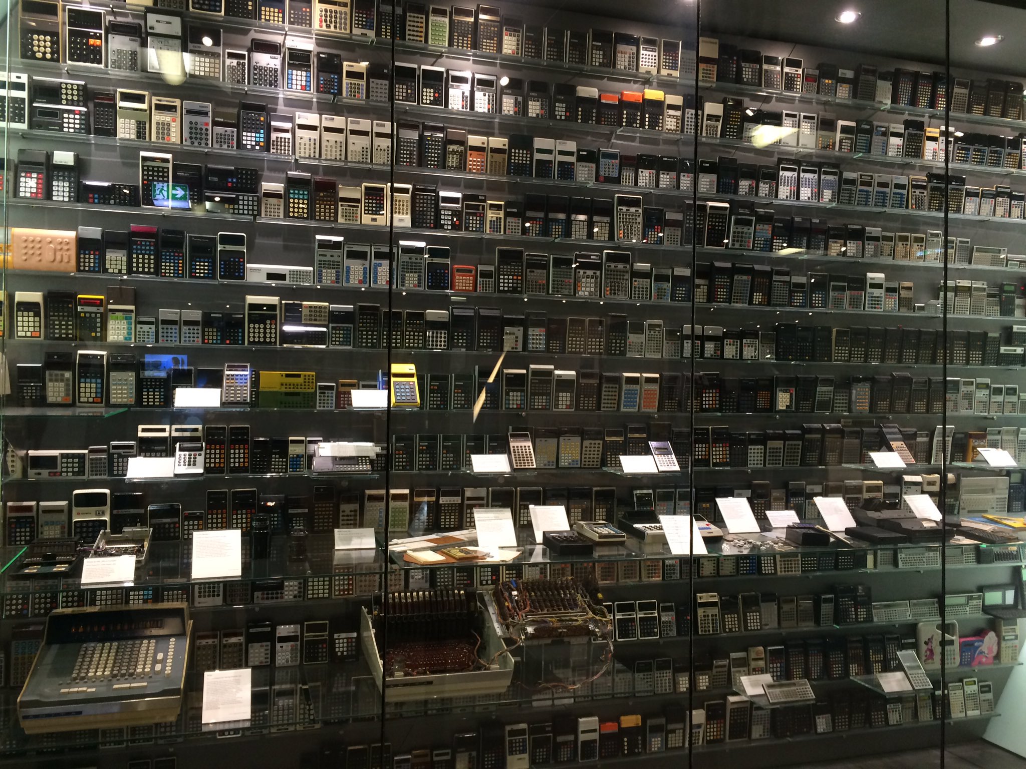 Tilly Blyth The Heinz Nixdorf Museums Forum Knows How To Do A Mass Display Of Calculators Hnf Paderborn Happybirthday