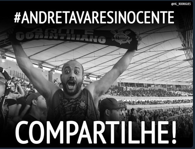 Cravadao's tweet photo. Compartilhe 

#AndreTavaresInocente https://t.co/r92MQ1fg9B