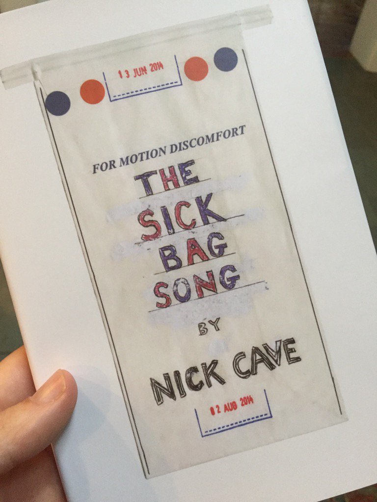 Jeff Sharlet On Twitter Received The Sick Bag Song By - 